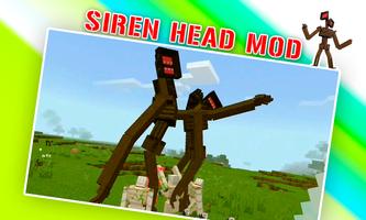 Siren Head mod Minecraft اسکرین شاٹ 2