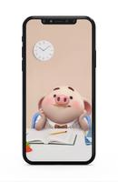 Cute Pigs wallpaper lockscreen captura de pantalla 3