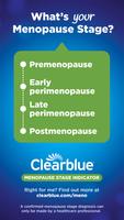 Menopause Stage - Clearblue me poster