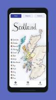 Holiday Scotland MApp Affiche