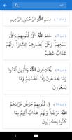 Quran Arabic with Recitations in Simple Interface capture d'écran 2