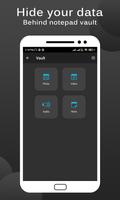 Hide Photos & videos - Notepad Screenshot 2