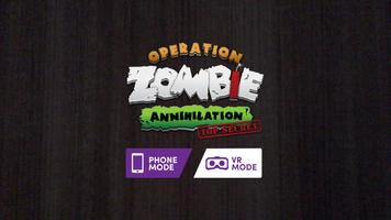 Operation Zombie Annihilation for Merge Cube Plakat