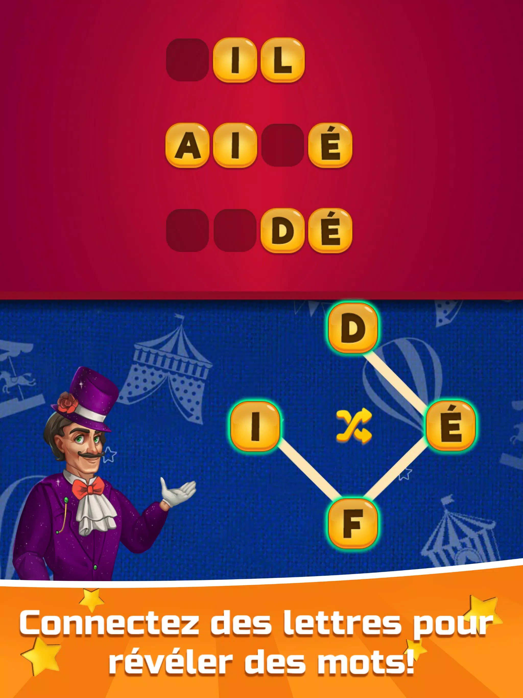 Mots cirque : Puzzle magique APK pour Android Télécharger