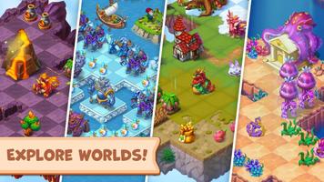 Mergest Kingdom: Merge game ภาพหน้าจอ 1