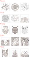 Adult Coloring Book โปสเตอร์
