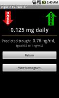 Digoxin Calculator captura de pantalla 1