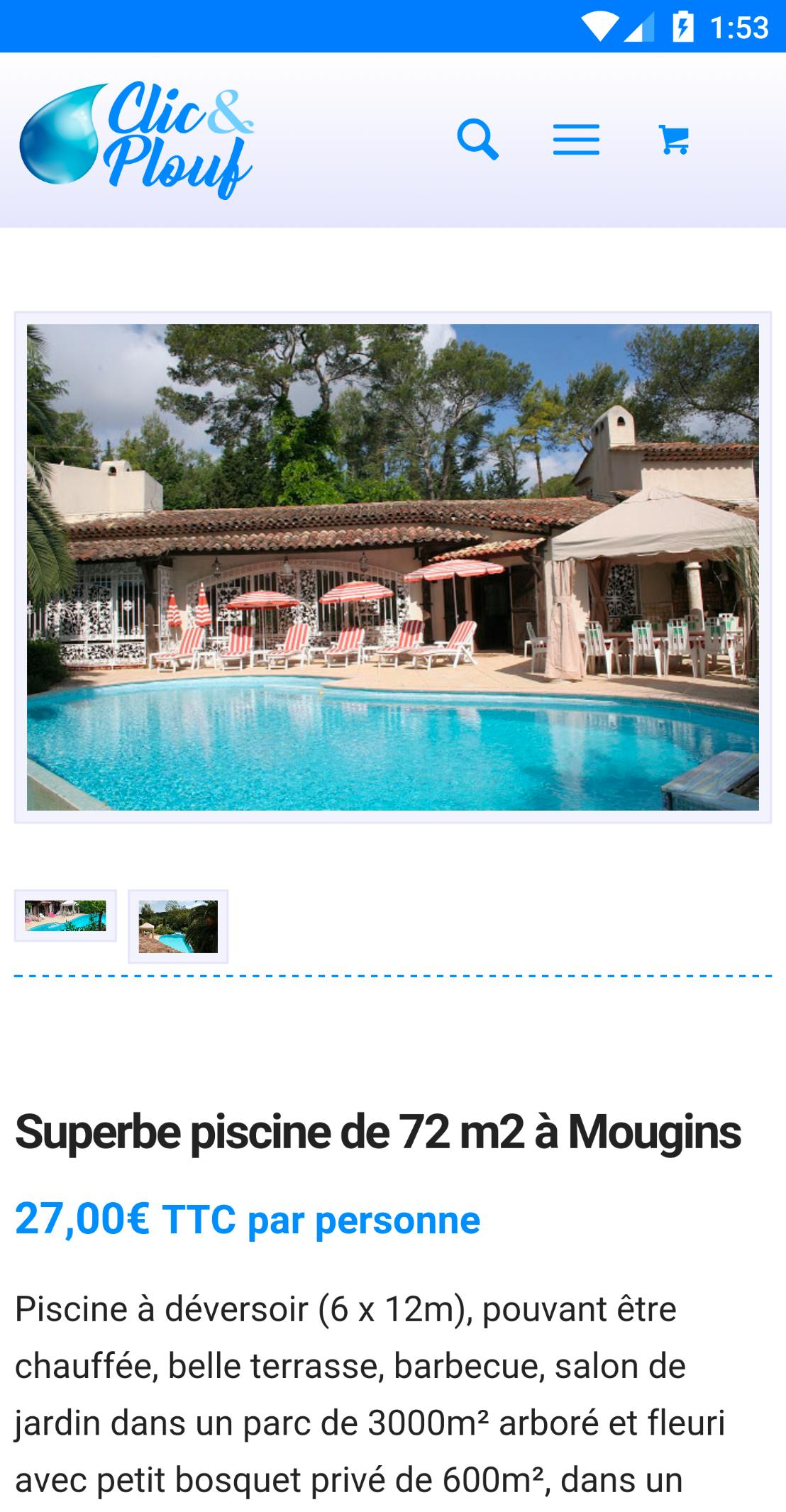 Piscine Clic