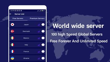 Cheetah VPN Secure Proxy VPN captura de pantalla 1