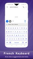 French Keyboard For android & soft keyboard themes capture d'écran 1