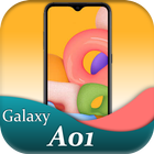 Themes for Galaxy A01: Galaxy A01 Launcher icône