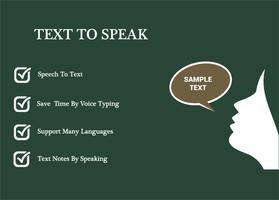 Voice Typing (Dictation) Affiche