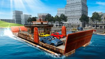 Car Transporter Ship Simulator скриншот 2