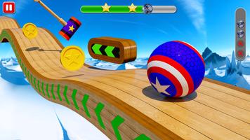 Rolling Balls 3d Game پوسٹر