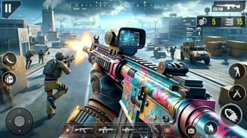 Fps Gun Games Offline 3d poster