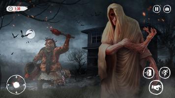 可怕的恐怖 3d 恐怖遊戲 海報