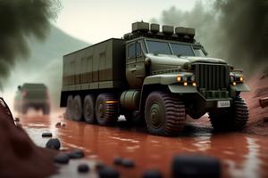 Us Army Transport Truck 3D capture d'écran 3