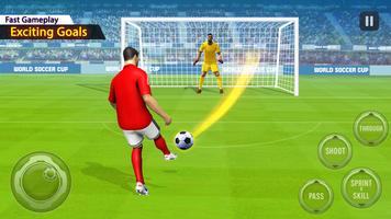 World Soccer Cup:Football 3D captura de pantalla 3