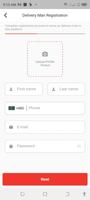 Clickorcall Delivery Rider captura de pantalla 2
