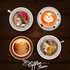 Coffee Cup Dual Photo Frame Zeichen