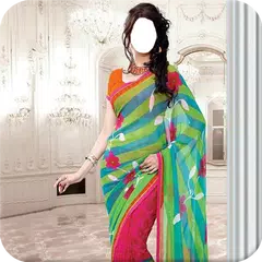 Indian Woman  Designer Saree