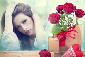 Romantic Photo Frame تصوير الشاشة 2