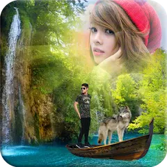 Waterfall Photo Frame APK download