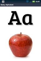 Baby Alphabet ABC Flashcard Affiche