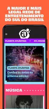 Screenshot 1 for Rádio Atlântida
