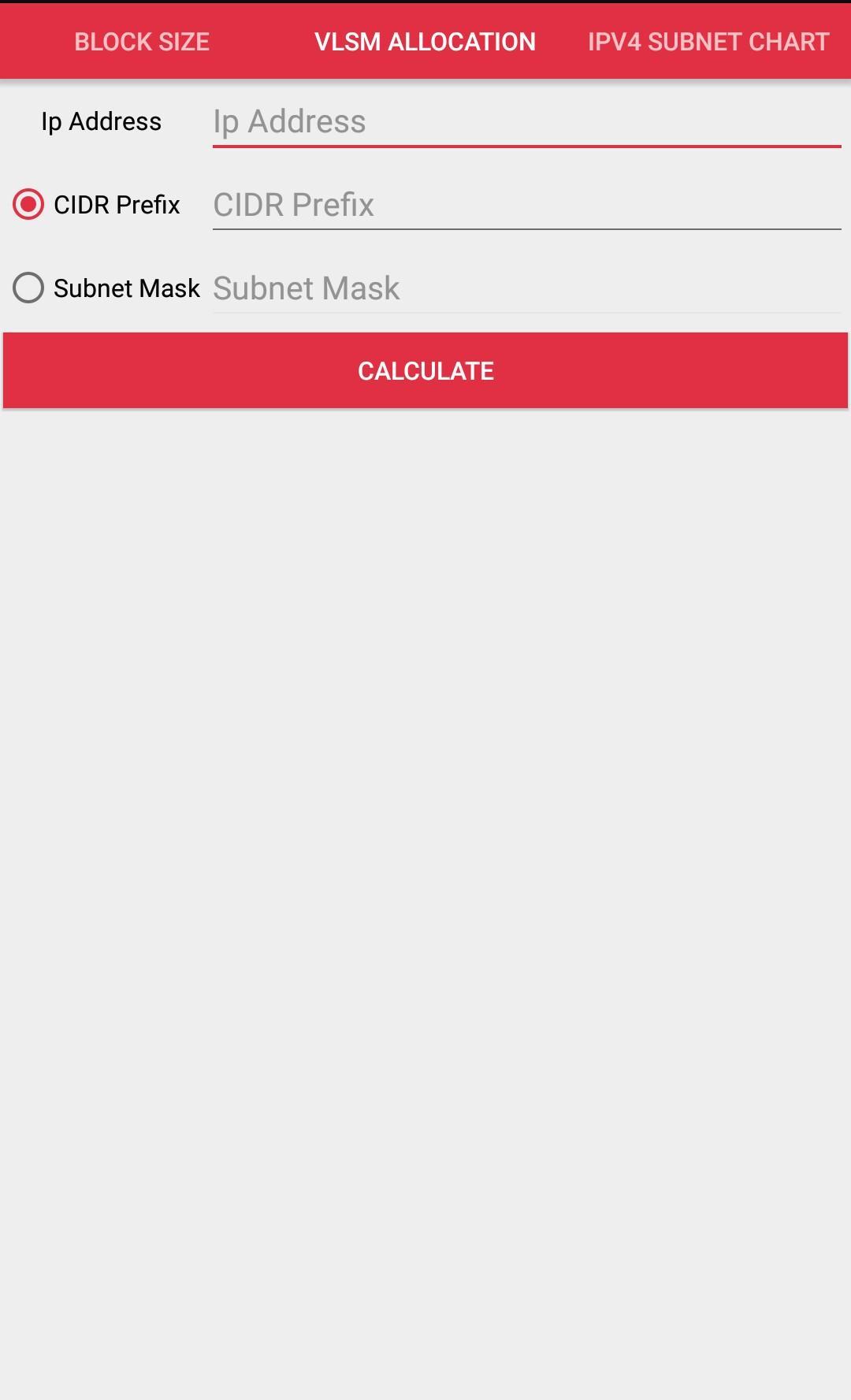 SubnetCalc
