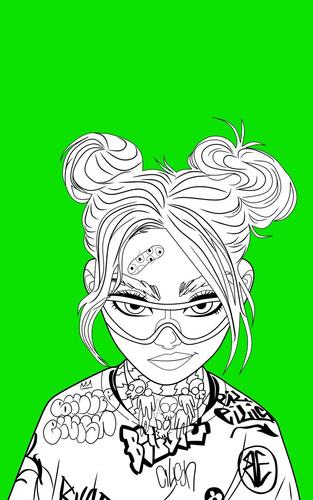Download Billie Eilish Coloring Book for Android - APK Download