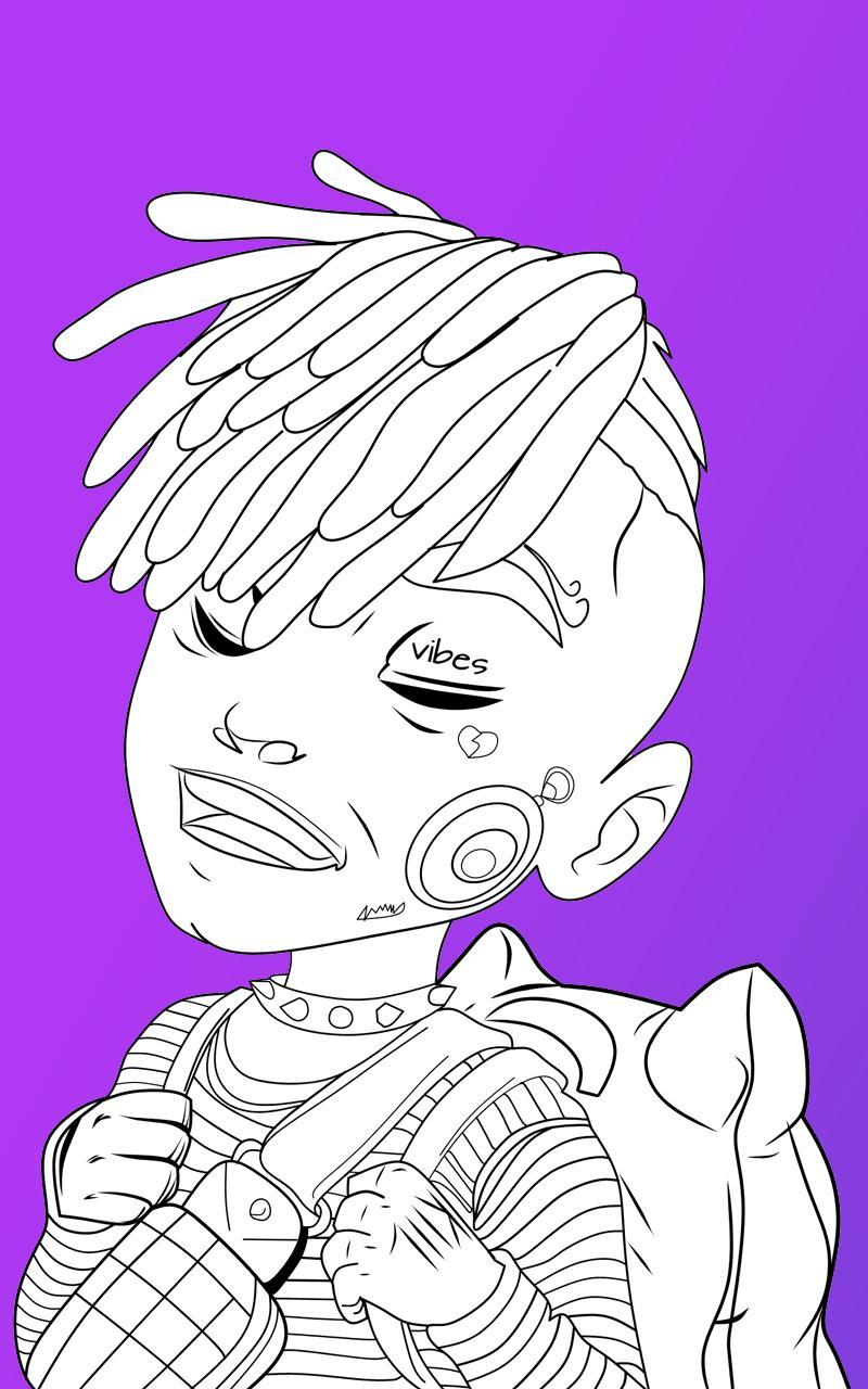 Download Xxxtentacion Coloring Book For Android Apk Download