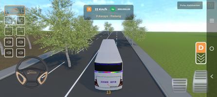 Asli Bus Simulator - Basuri captura de pantalla 2