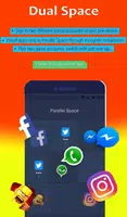Clone Apps  - Parallel Application Space capture d'écran 5