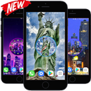 New York Clock Live Wallpaper HD APK