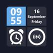 Clock & Battery Live Wallpaper