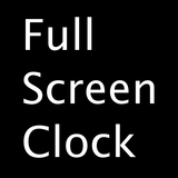 Fullscreen Clock icono