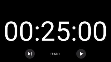 Fullscreen Clock capture d'écran 1