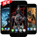 Grim Reaper Clock Live Wallpaper HD APK