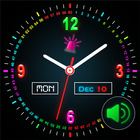 스마트 시계 말하기 : 말하기 시계 시간 아이콘