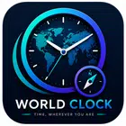 World Clock: Clock Widget Zeichen