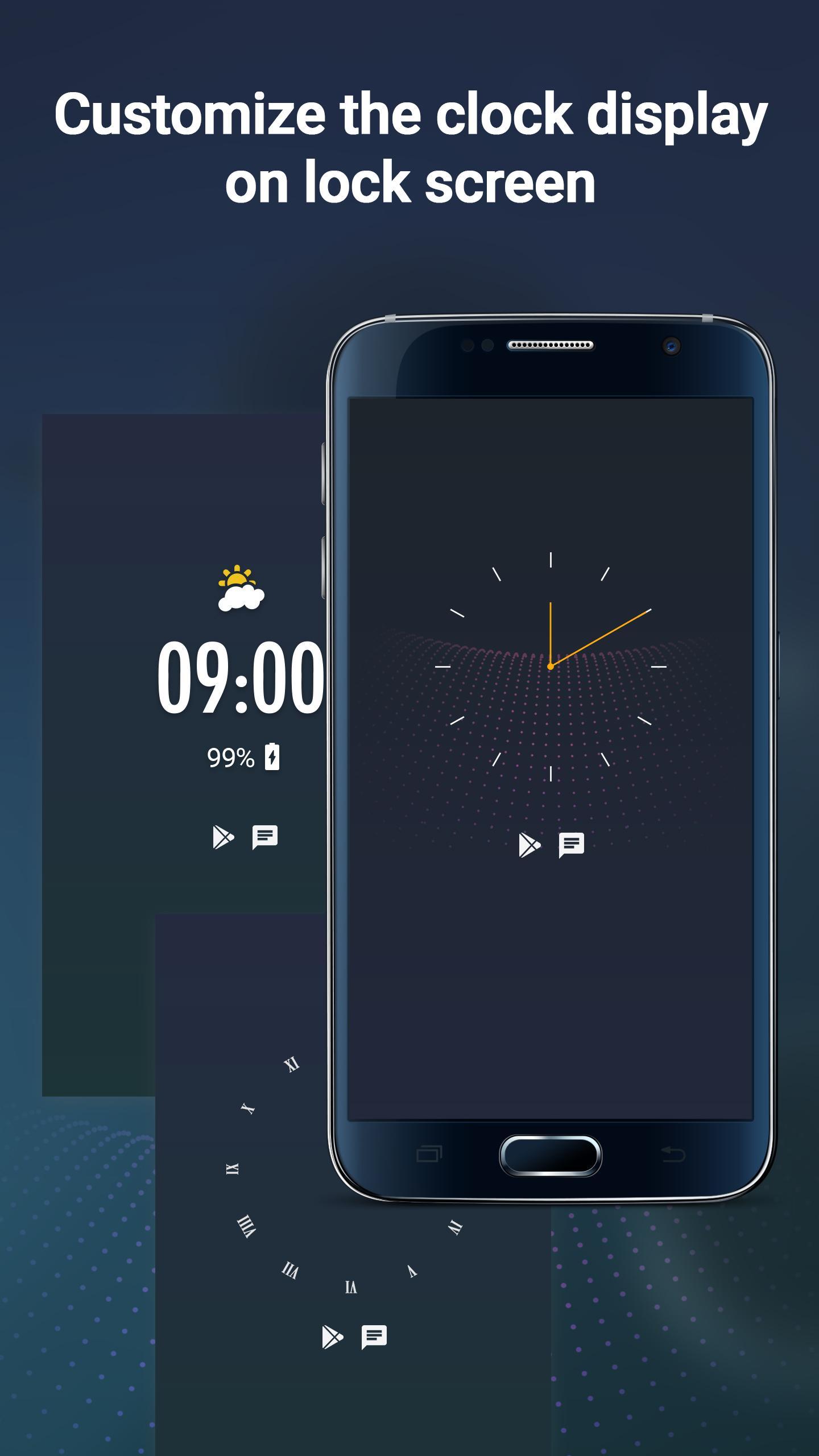 Orologio Schermata Di Blocco, Orologio Schermo APK per Android Download