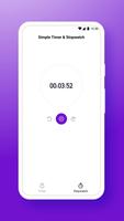 Simple Timer & Stopwatch Ekran Görüntüsü 1
