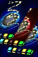 Blue Clock Live Wallpaper imagem de tela 3