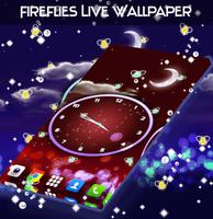 Fireflies Live Wallpaper پوسٹر