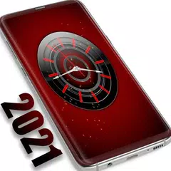 download Red Clock Live Wallpaper APK