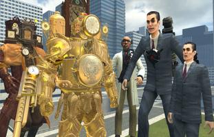 Clockman mod for GMOD captura de pantalla 1