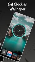 Analog Clock live HD Wallpaper ภาพหน้าจอ 1