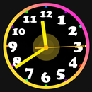 Neon Clock Wallpaper APK
