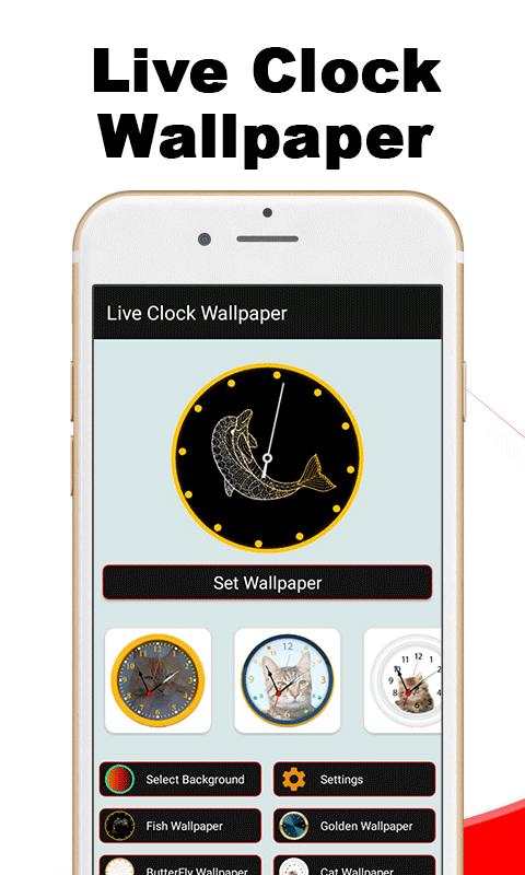 clock wallpaper offline- Live wallpaper pro APK per Android Download